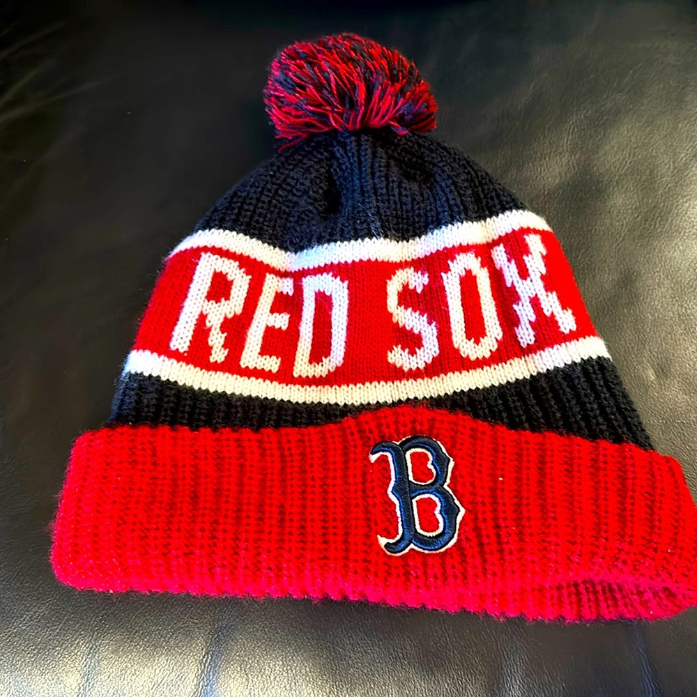 Boston Red Sox beanie. Great condition.
